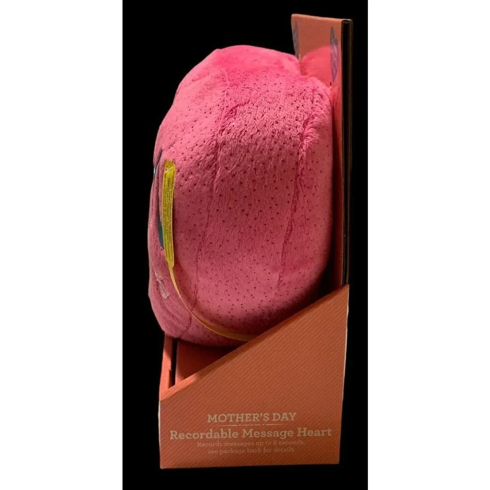 Way To Celebrate Mothers #1 Mom Recordable Message Plush Heart - Picture 6 of 14